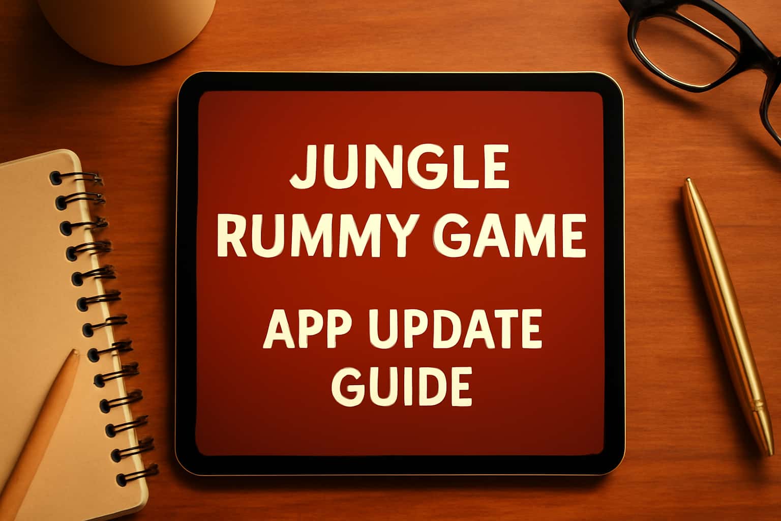 Image depicting the Jungle Rummy Game App Update Guide in a professional setting.