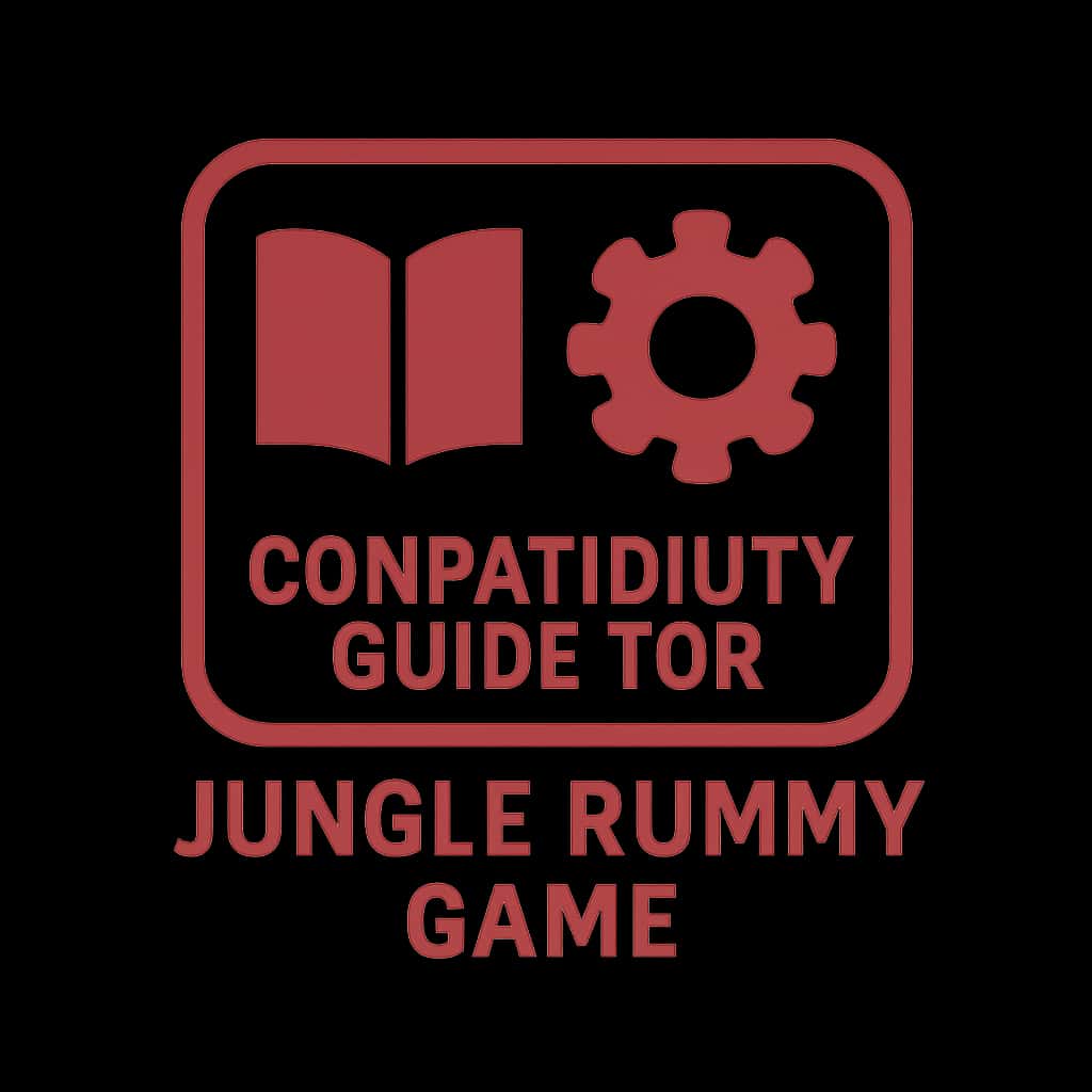 Icon representing the Compatibility Guide for Jungle Rummy Game.