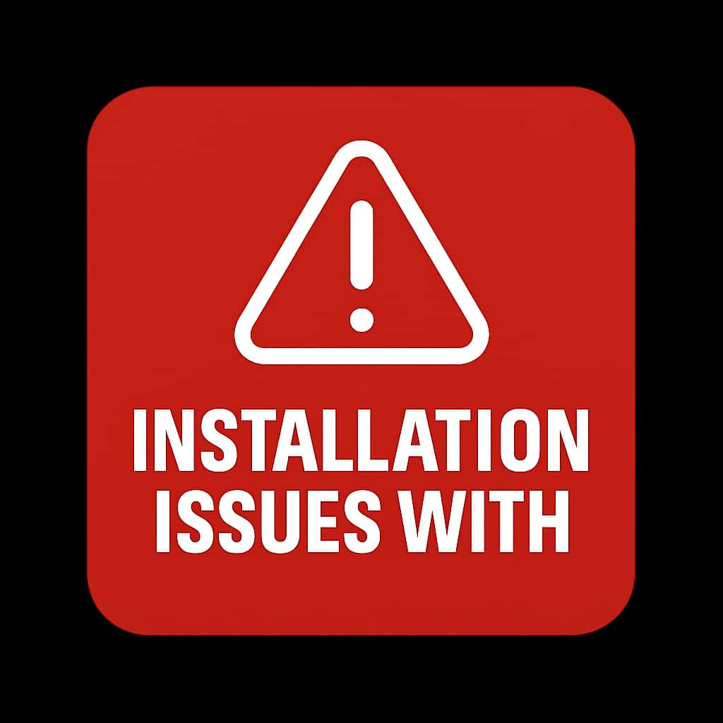 A badge design for Installation Issues with Jungle Rummy Game.