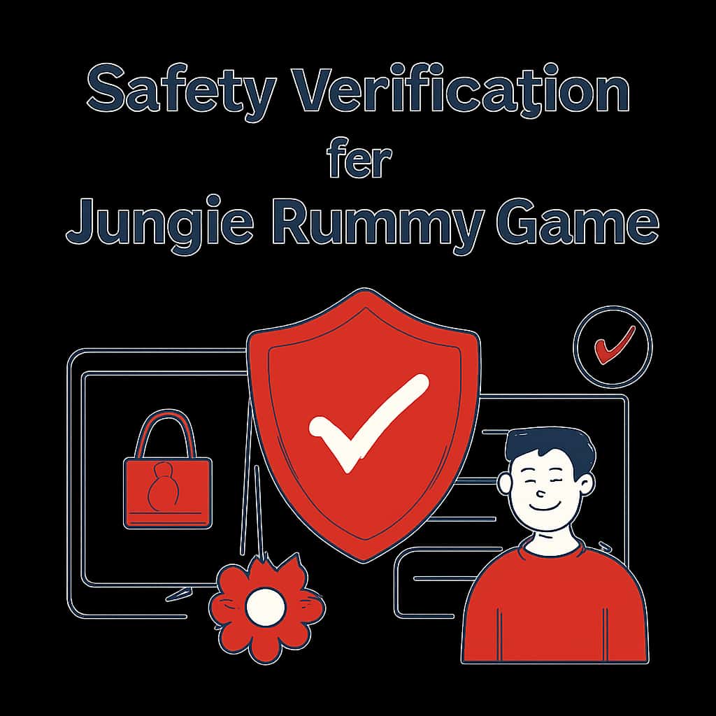 Diagram illustrating safety verification process for Jungle Rummy Game.