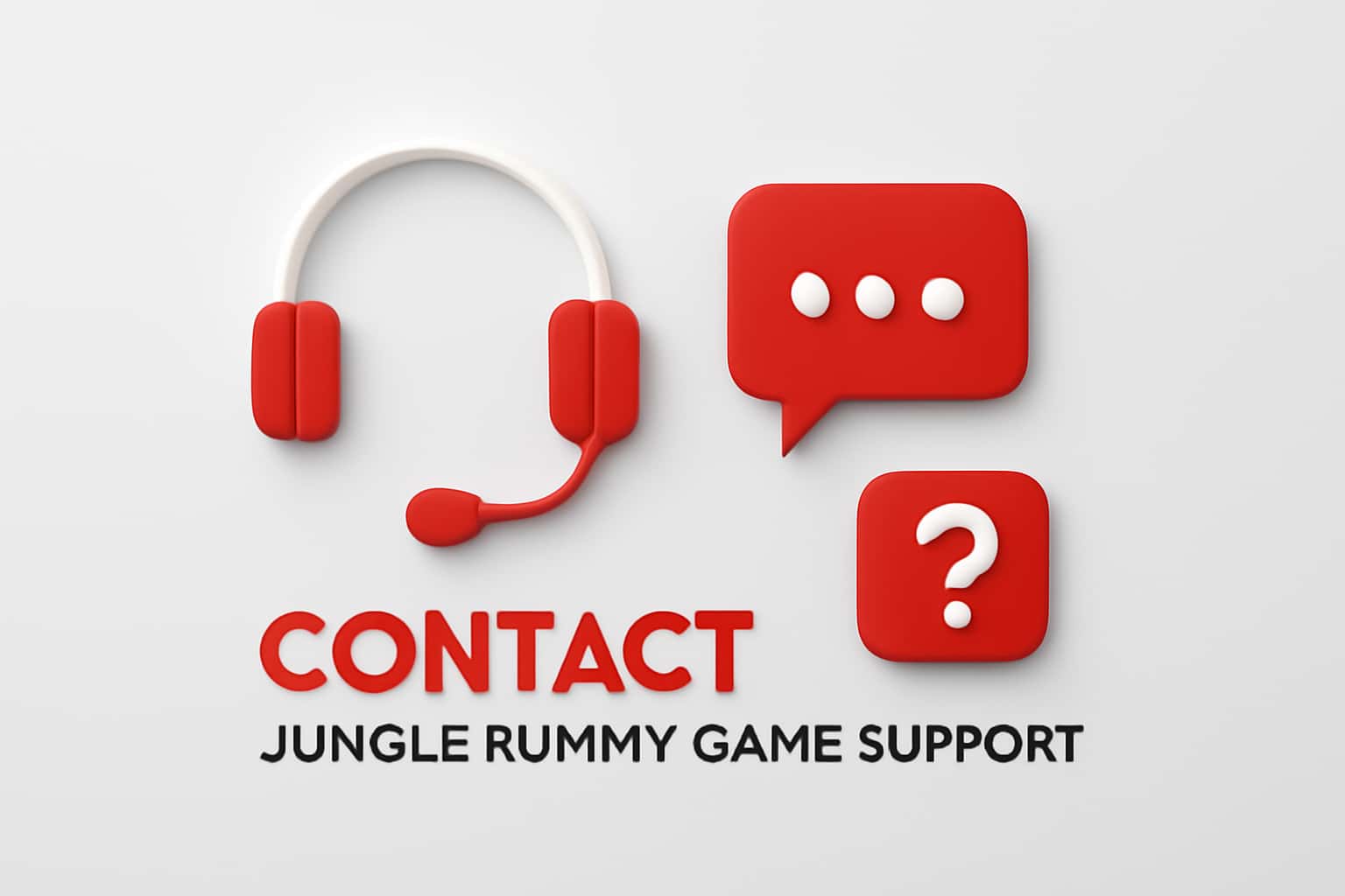 Contact Jungle Rummy Game Support Interface
