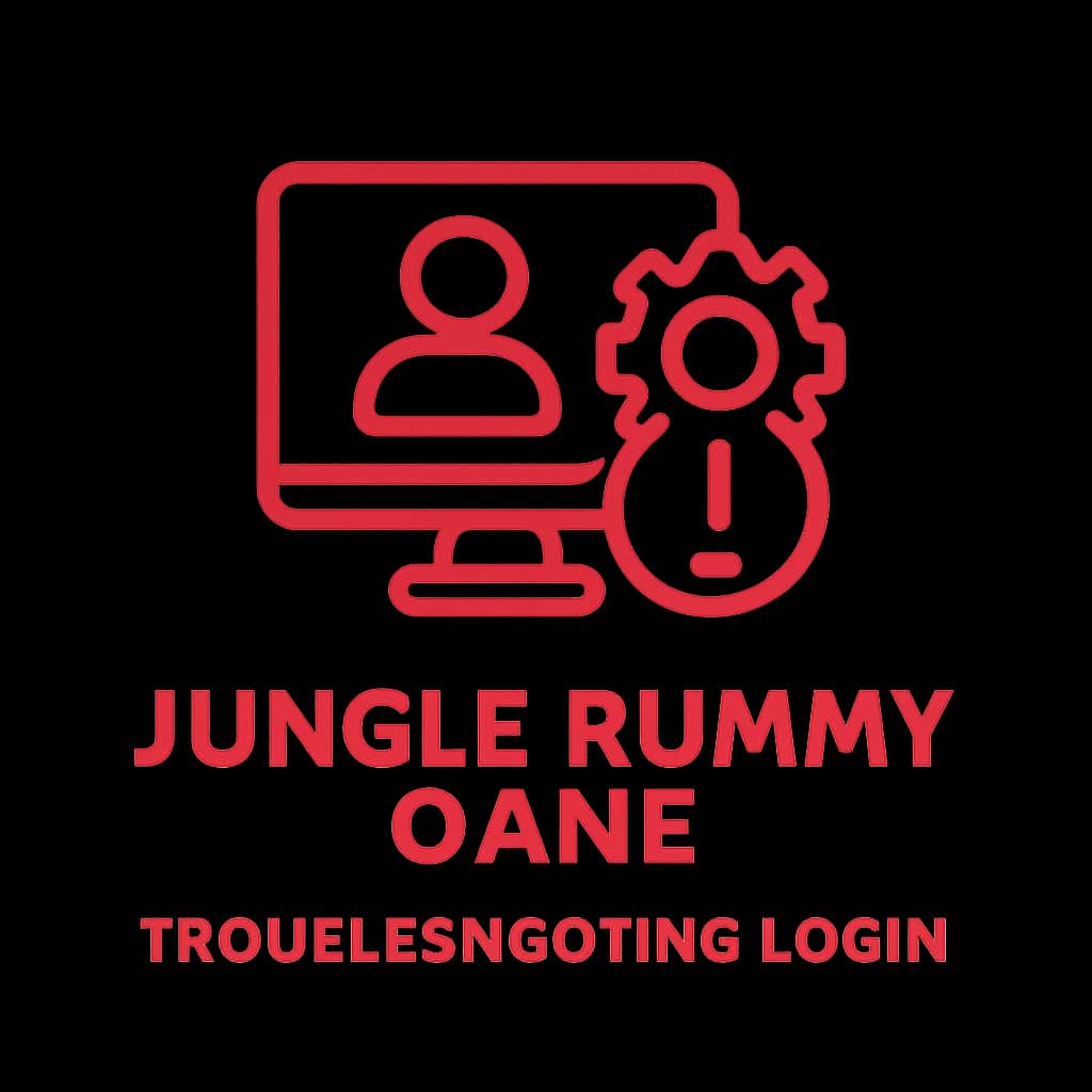 Thumbnail for troubleshooting login issues with Jungle Rummy Game.